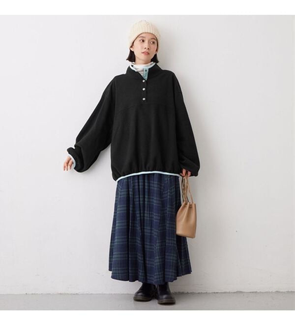 Viola e Viola（ヴィオラ エ ヴィオラ）の「フリース素材アノラック（ブルゾン）」｜詳細画像