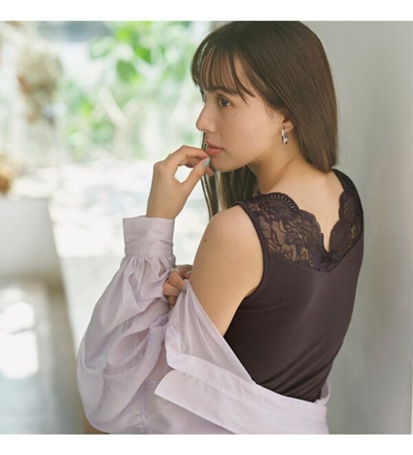 YU'NOW（ユナウ）の「【吸湿発熱】【抗菌防臭】２ＷＡＹタンクトップ（肌着・インナーウェア）」｜詳細画像