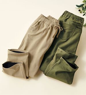 ルフラン（ルフラン）の「【２本組】ポケットが嬉しいゆるイージーパンツ（その他パンツ）」｜2本組