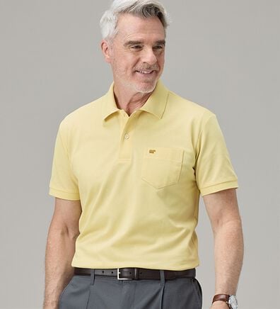 「＜ゴールデンベア＞上質国産ポロシャツ（メンズシャツ）」