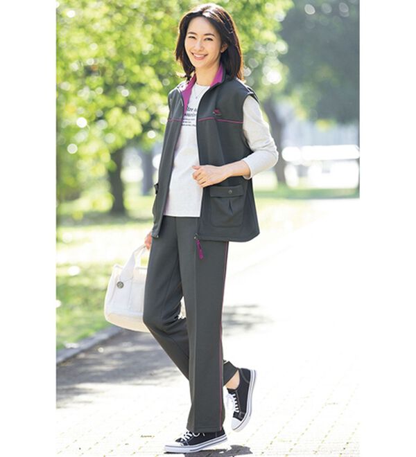 ルフラン（ルフラン）の「［Ｋ・ＳＷＩＳＳ］着心地いい！軽快ジャージスーツ（スポーツウェア）」｜詳細画像