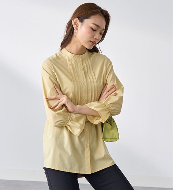 BELLUNA（ベルーナ）の「綿混素材春色ブラウス（ブラウス）」｜詳細画像