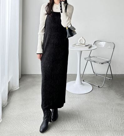 GeeRA（ジーラ）の「ベロアプリーツキャミワンピース（その他ワンピース）」