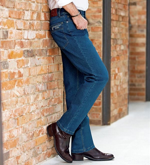 「＜コムルヴァン・オム＞蓄熱保温の極楽ジーンズ（メンズデニムパンツ）」｜詳細画像