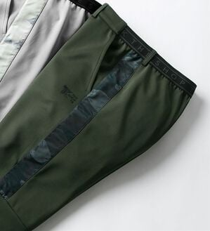 「＜ザ　ショップ　ティーケー＞のびのびアクティブパンツ（メンズフルレングスパンツ）」｜カーキ