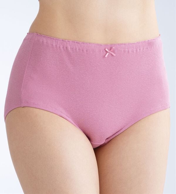 LAVIENNE（ラヴィエンヌ）の「【２０枚組】綿１００％毎日活躍！深ばきショーツ（ショーツ）」｜詳細画像