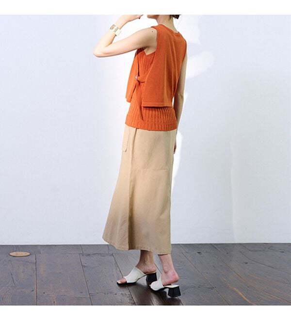 RANAN（ラナン）の「サマーニットベストアンサンブル（アンサンブル）」｜詳細画像