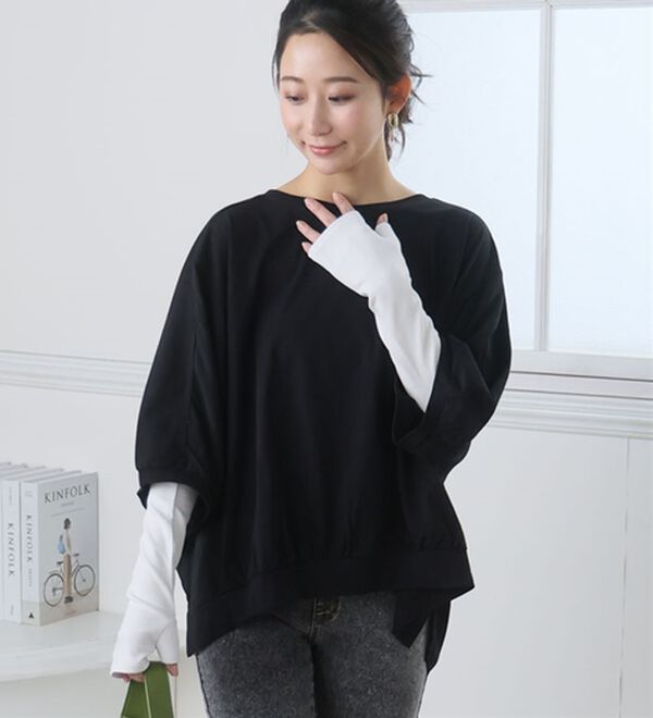 A HAPPY MARILYN（アハッピーマリリン）の「【Ｍ～８Ｌ】【接触冷感・吸水速乾】日差しから守るアームカバー（その他ファッション小物）」｜詳細画像