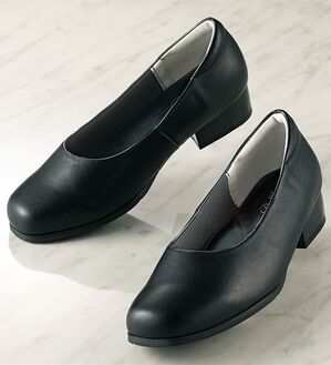 BELLUNA（ベルーナ）の「選べるワイズ牛革プレーンパンプス（パンプス）」｜1