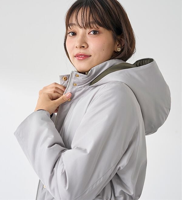 BELLUNA（ベルーナ）の「Ａｉｒｙ　＆Ｗａｒｍ　あったか軽量デザインコート（ロングコート）」｜詳細画像