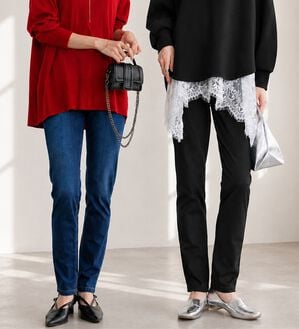 BELLUNA（ベルーナ）の「美ストレッチ素材レギンスパンツ【Ｐｒｉｍａ　Ｆｉｔ　Ｐａｎｔｓ】（スパッツ・レギンス）」｜詳細画像