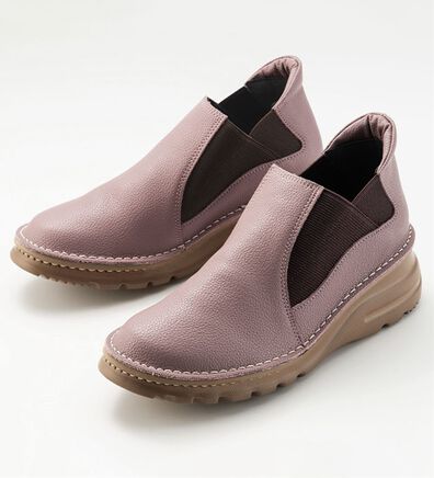 ルフラン（ルフラン）の「アビータ 脱ぎ履きらくちん！４Ｅ牛革軽量シューズ（スリッポン）」