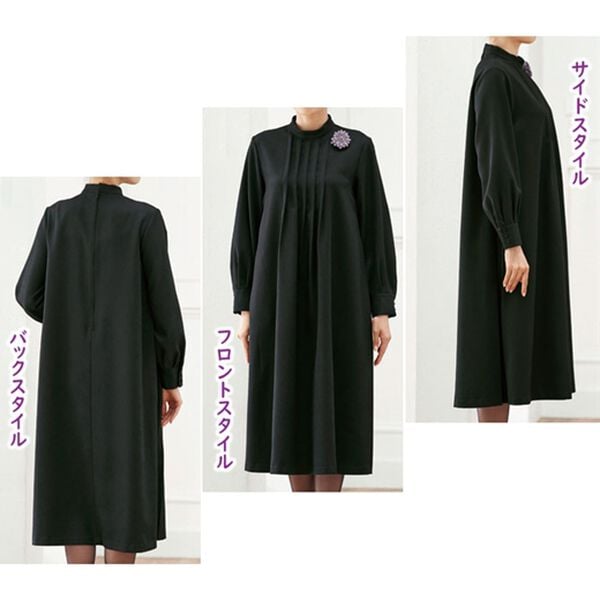 BELLUNA（ベルーナ）の「リバーシブルジャケットワンピースアンサンブル（ワンピースセットスーツ）」｜詳細画像