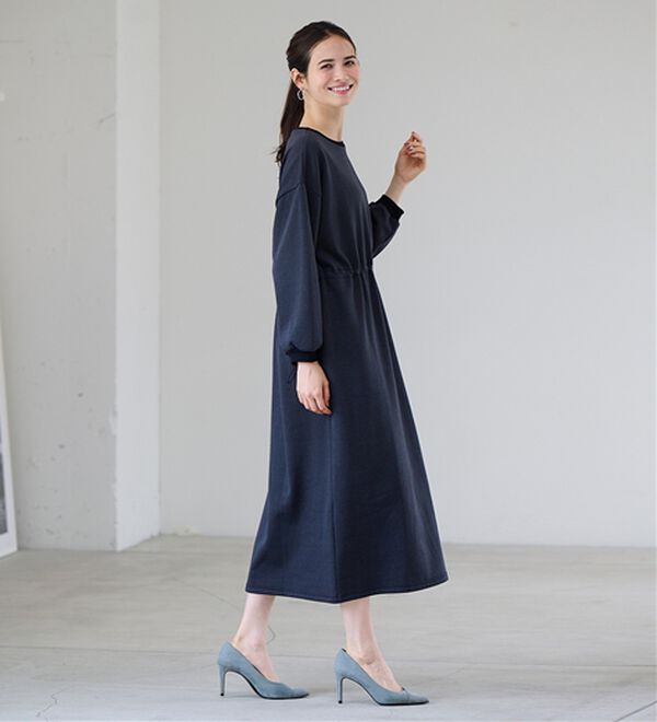 RANAN（ラナン）の「裏起毛！アンチピリング！ドロストワンピース（その他ワンピース）」｜詳細画像