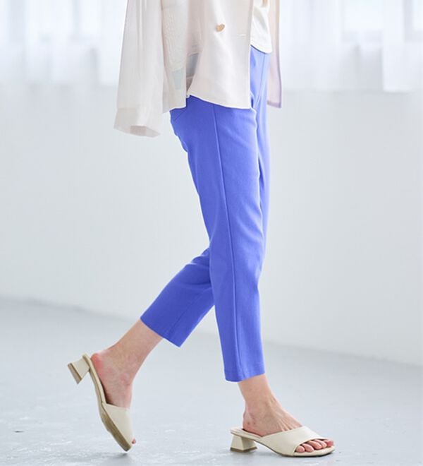 RANAN（ラナン）の「【4つの機能付】美脚クロップドパンツ（クロップドパンツ）」｜詳細画像