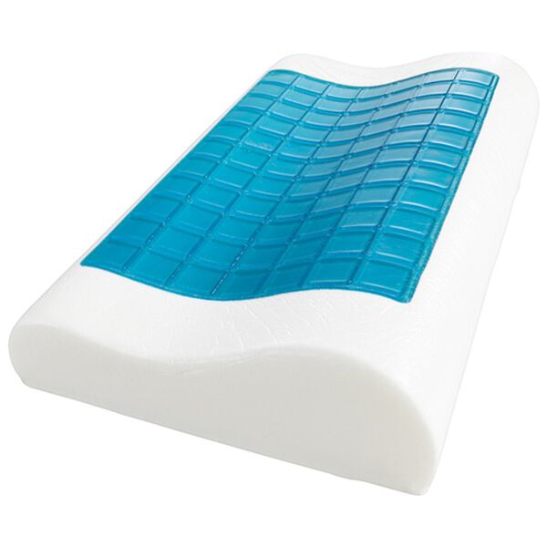 「クールジェル＆接触冷感生地でダブルの冷たさ枕（枕）」｜1