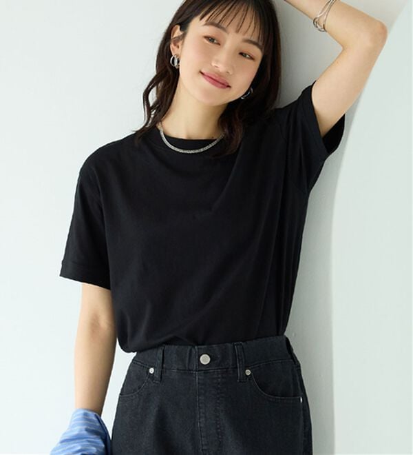 BELLUNA（ベルーナ）の「ヒンヤリ！綿１００％大人顔サマ見えＴシャツ（Tシャツ）」｜詳細画像