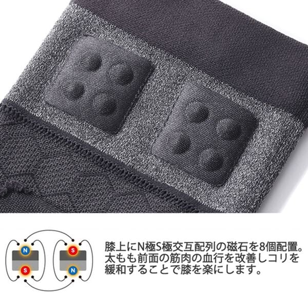 「＜コラントッテ＞ＭＡＧサポーター＜ひざ用＞（サポーター・肩腰膝ケア）」｜詳細画像