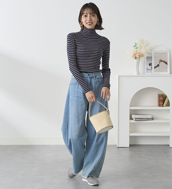 BELLUNA（ベルーナ）の「＜＆ｃｏｃｏｃｈｉ＞ハピネスコットン１００％ニットレギンス（スパッツ・レギンス）」｜詳細画像