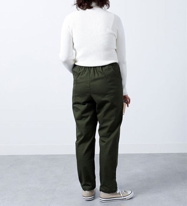 BELLUNA（ベルーナ）の「＜ｓｏｒａｆｕｋｕ＞裏トリコット起毛素材パンツ（フルレングスパンツ）」｜詳細画像