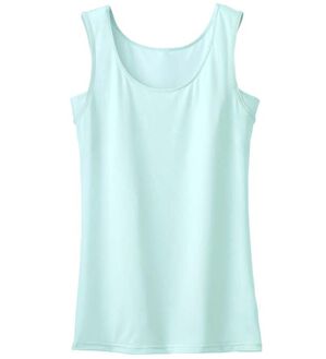 YU'NOW（ユナウ）の「ヒンヤリ冷感！汗取りパッド付クールシリーズ　タンクトップ（肌着・インナーウェア）」｜ミント