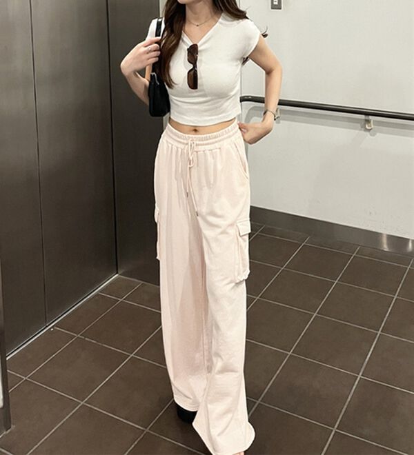 GeeRA（ジーラ）の「カーゴスウェットパンツ（その他パンツ）」｜詳細画像