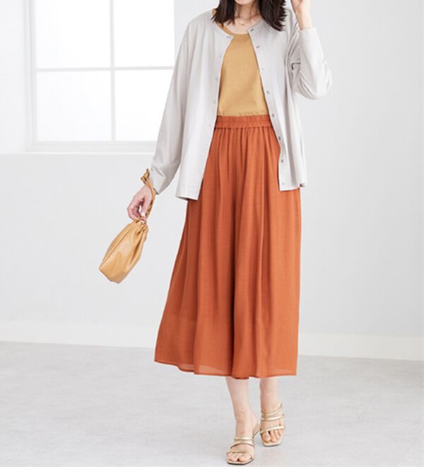 BELLUNA（ベルーナ）の「【接触冷感】ヒンヤリＵＶ対策クルーネックカーディガン（その他カーディガン）」｜詳細画像