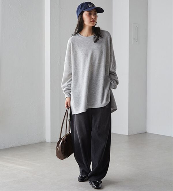 RANAN（ラナン）の「オーバーサイズスウェットＴ（カットソー）」｜詳細画像