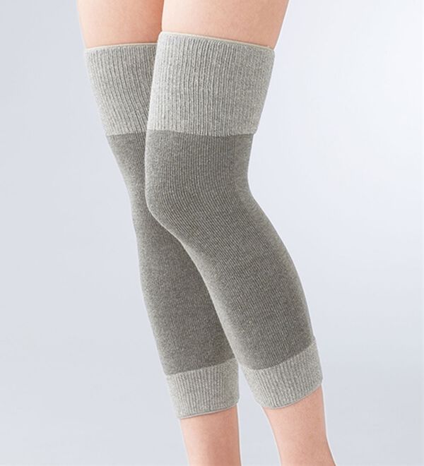 「【日本製】ふわふわ備長炭ひざサポーター２枚組（その他下着・インナーウェア）」｜詳細画像