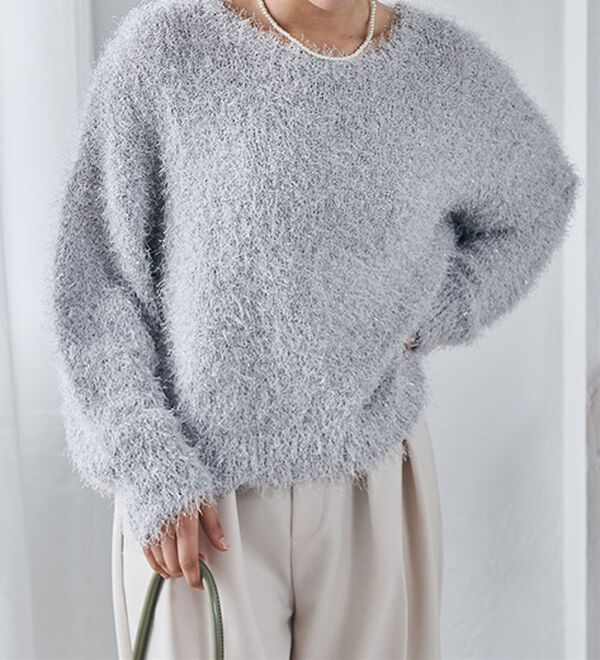 RANAN（ラナン）の「ラメシャギーニット（ニット・セーター）」｜詳細画像