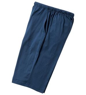 「コスパ良好！パンツ（メンズルームウェア）」｜ネイビー ハーフパンツ