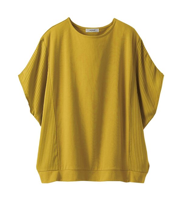 BELLUNA（ベルーナ）の「サイドシャドーストライプ切替チュニック（チュニック）」｜詳細画像