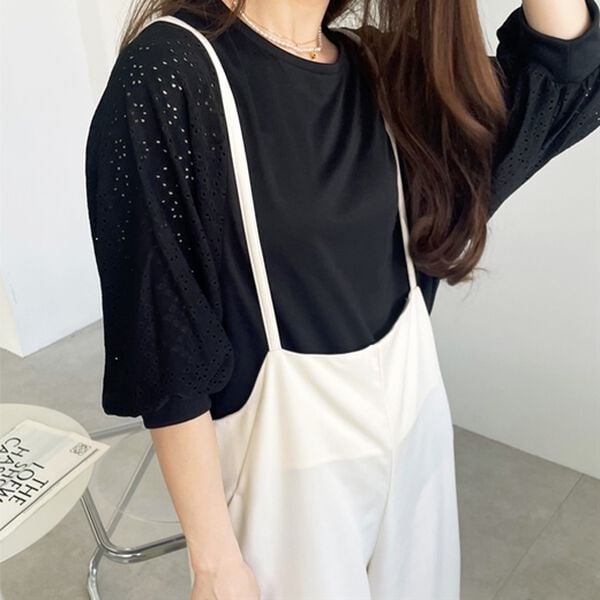 GeeRA（ジーラ）の「サロペットワイドパンツ（オールインワン）」｜詳細画像