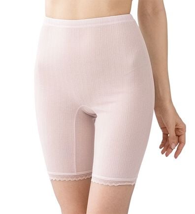 「【３色組】麻入りさらさら３分丈ボトム（ショーツ）」