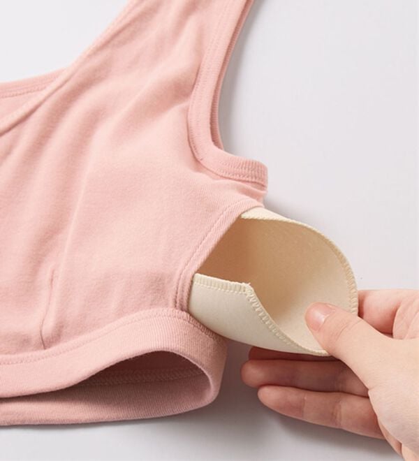 LAVIENNE（ラヴィエンヌ）の「素肌よろこぶオーガニックコットン前開きブラ（ブラジャー）」｜詳細画像