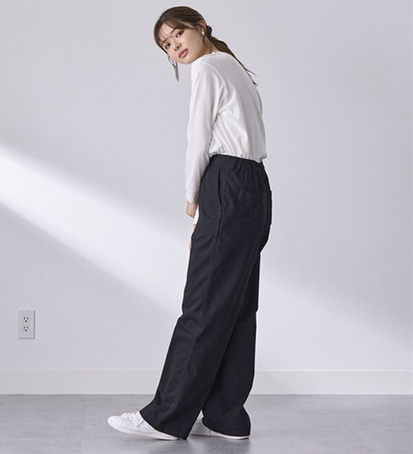 BELLUNA（ベルーナ）の「大人のきれいめベイカーチノパンツ（フルレングスパンツ）」｜詳細画像