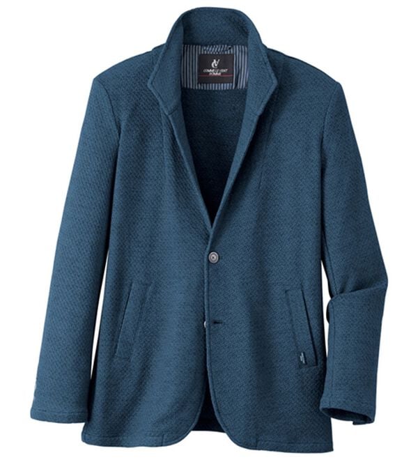 「＜コムルヴァン・オム＞男前！スタンドジャケット（メンズジャケット）」｜ダークネイビー系