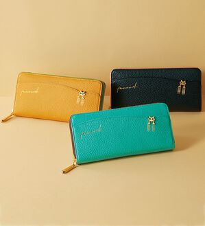 BELLUNA（ベルーナ）の「＜ＦＲＡＭＥ　ＷＯＲＫ＞ラウンド型長財布（財布・パスケース）」｜詳細画像