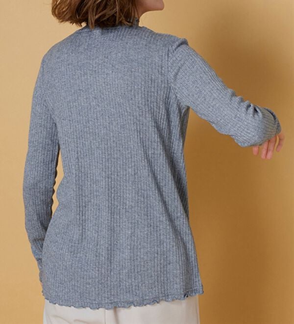 BELLUNA（ベルーナ）の「ラメ入りメローデザインプルオーバー（カットソー）」｜詳細画像