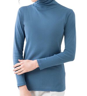 LAVIENNE（ラヴィエンヌ）の「綿１００％のび～るタートルネック（肌着・インナーウェア）」｜詳細画像