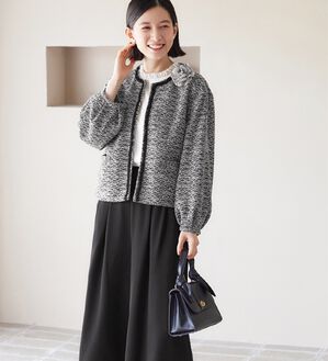 4点セット】入学式卒業式に！ふんわりパフ袖カットジャケットセット  