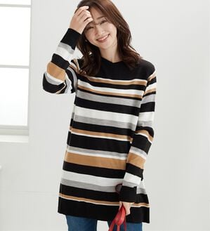 BELLUNA（ベルーナ）の「カシミヤタッチニットチュニック（チュニック）」｜詳細画像