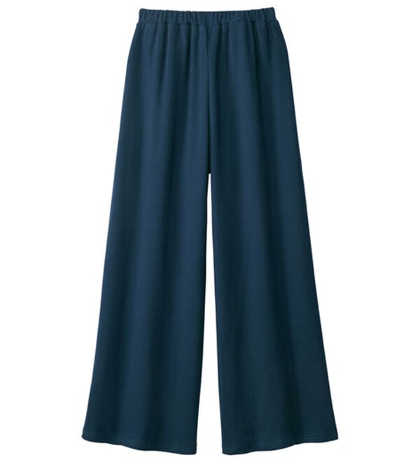 LAVIENNE（ラヴィエンヌ）の「【医師オススメ】着回し自在ワイドパンツ（パジャマ・ルームウェア）」｜詳細画像