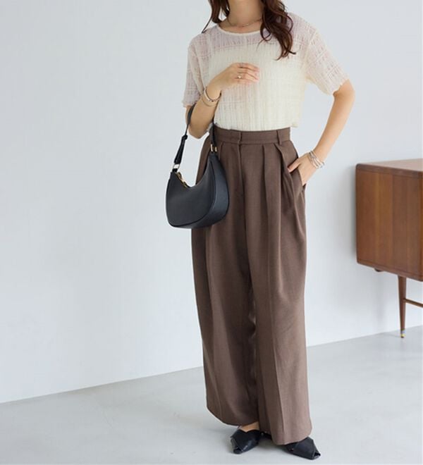 alotta（アロッタ）の「シアーシャーリングプルオーバー（カットソー）」｜詳細画像