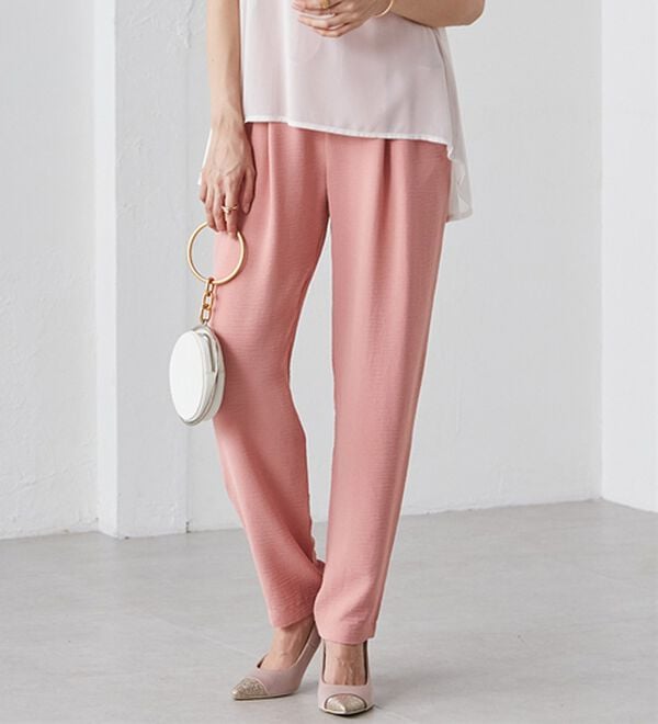 RANAN（ラナン）の「リラックスタックテーパードパンツ（フルレングスパンツ）」｜詳細画像