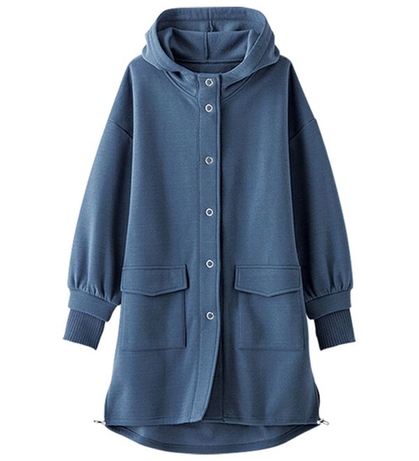 BELLUNA（ベルーナ）の「袖口リブ使いふんわり裏起毛ジャケット（その他ジャケット）」｜詳細画像