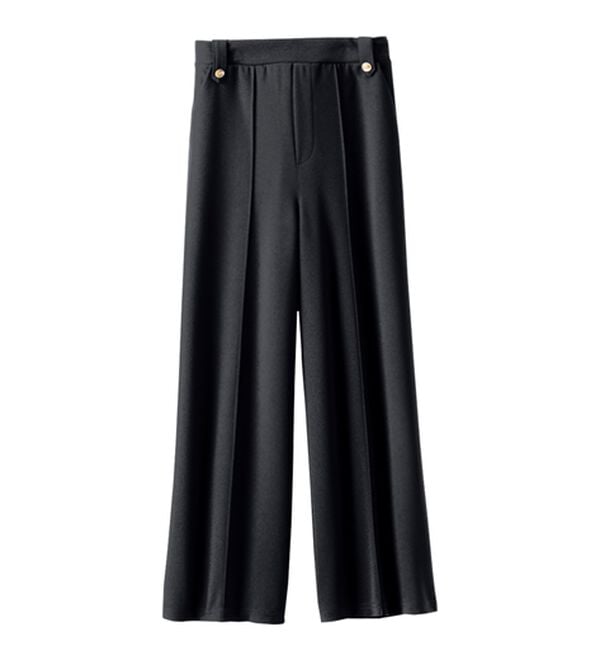 BELLUNA（ベルーナ）の「ツイルストレッチ素材ワイドパンツ（その他パンツ）」｜詳細画像