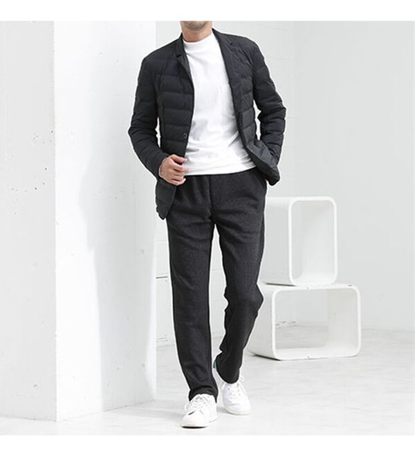 「【３本組】そのままお出かけジャージパンツ（メンズフルレングスパンツ）」｜詳細画像