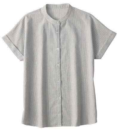 BELLUNA（ベルーナ）の「さらっと爽快！ポコポコサッカーブラウス（ブラウス）」