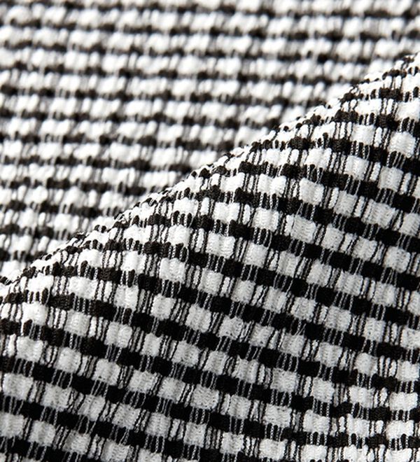 RANAN（ラナン）の「ギンガムチェック楊柳Ｔブラウス（カットソー）」｜詳細画像